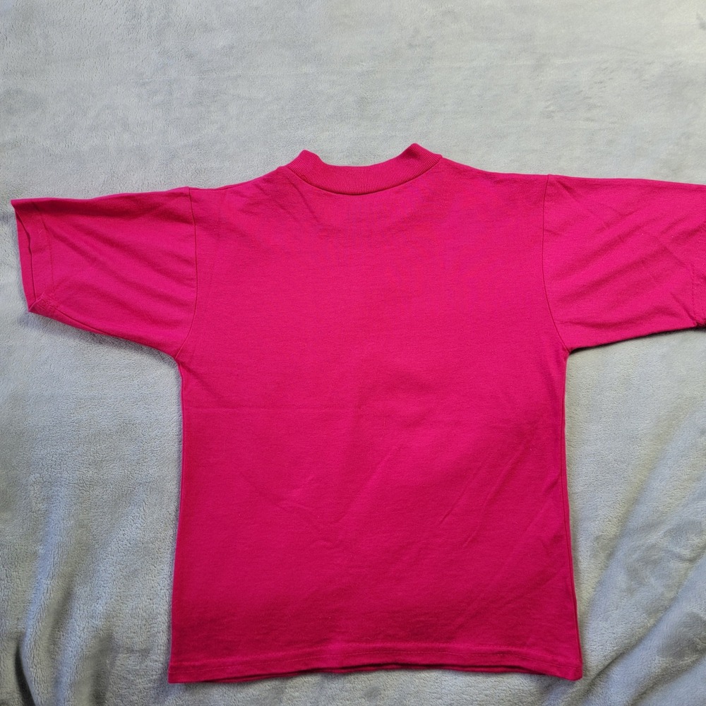 Vintage 1996 Space Jam Tweety Bird Pink Graphic T-Shirt Kids Medium Made in USA - Picture 4 of 6